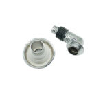 シュンジア/シンジジア – Electroplate Plastic Elbow Single Leakage Set for Washing Machine Hose Tube Connector