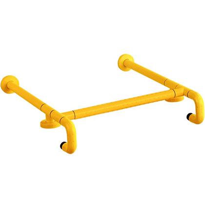 KJ-8802 Pedestal Pia-braço – o corrimão de banheiro versátil em aço inoxidável e ABS