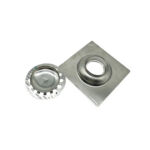 Шұңжя/синжия – 2mm Thick 15*15cm Square Stainless Steel Floor Drain for Bathroom