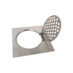 6/4 Дюйм 10*10/15*15 Cm Stainless Steel Garage Floor Drain Tap Cover