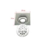 Яклухткунии яклухт 304 Квадрати аз пӯлоди зангногир 10 * 10cm 2mm 2 мм ошёнаи хатари ғафсии ғафс бо дастгоҳи маъмулии бӯйи об