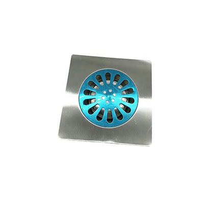 Шұңжя/синжия – 2mm Thick 15*15cm Square Stainless Steel Floor Drain for Bathroom