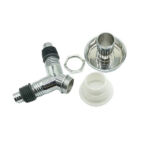 Xunjia/xinzhijia – Galvanisiertes ABS-Kunststoff-Waschbecken-Sanitär-Dual-Push-in-Ablaufanschluss-Kompakt-Set