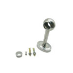 Xunjia/xinzhijia – 200毫米高 201 不銹鋼 25 毫米圓管底座雙進位移動法蘭座