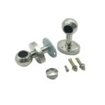 Xunjia/xinzhijia – 200毫米高 201 不銹鋼 25 毫米圓管底座雙進位移動法蘭座