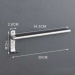 Xunjia/xinzhijia – Factory Direct Selling Hotel Rotary Bathroom Movable Towel Rack Bath Towel Rack
