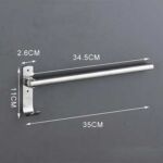 Xunjia/xinzhijia – Factory Direct Selling Hotel Rotary Bathroom Movable Towel Rack Bath Towel Rack