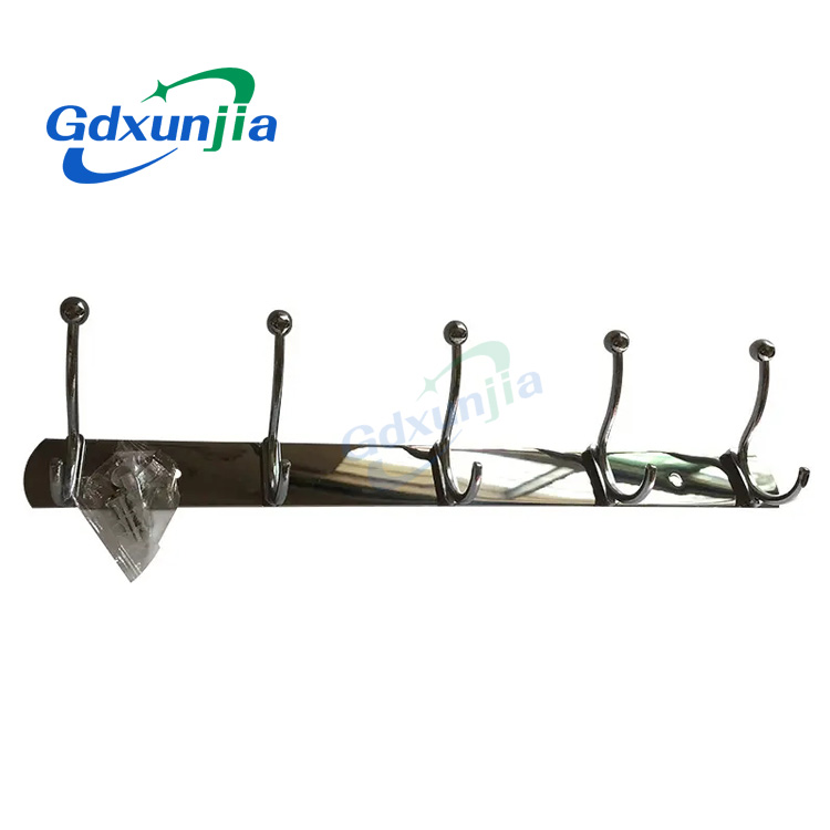 Шұңжя/синжия – Stainless Steel Plate White Coat Hook Bedroom Door Clothes Free Punching Small Hook Pendant Hanging Clothes Door Rear Hook
