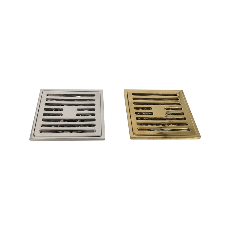 Small edge straight discharge disposable odor proof floor drain