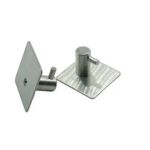 Xunjia / xinzhijia – Factory Supply 304 Stainless Steel Brushed Self-Adhesive Kitchen And Bathroom Single Towel Coat Hook