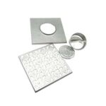 熱賣20*20cm 2mm 加厚 304 不銹鋼方形地漏帶濾芯