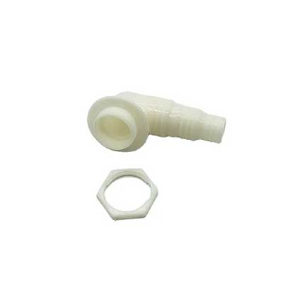 Washing Machine Floor Drain Accessory Plastic Single Water Drain Push in Connector
