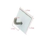シュンジア/シンジジア – Home/Bathroom /Kitchen/Toilet Adhesive Self Stick Towel Robe Key Hooks Heavy Duty Coat Hooks Stainless Steel Sticky Wall Hook