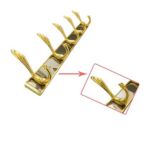 Xunjia/xinzhijia – 2023 1,2 mm kalınlığında sıcak satış duvarı monte edilmiş 201 Paslanmaz çelik kaplama kanca havlu raf dolabı askısı