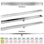 Xinzhijia/xunjia – Mataas na Kalidad 304 Hindi kinakalawang na asero Sa Filter Deodorant Hindi kinakalawang na asero Shower Linear Shower Drain Floor Drain