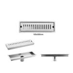 Xinzhijia/xunjia – Mataas na Kalidad 304 Hindi kinakalawang na asero Sa Filter Deodorant Hindi kinakalawang na asero Shower Linear Shower Drain Floor Drain