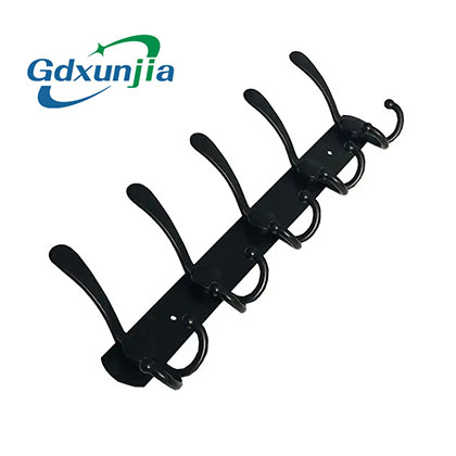 Xunjia/xinzhijia - Stainless Steel 1.6mm Black And White Silver Bronze Copper 15 Hangers 5 Robe Wall Hanging Hangers