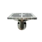 批發訂製浴室配件淋浴過濾器9*9cm不銹鋼拉絲花盆地漏—XINZHIJIA/XUNJIA