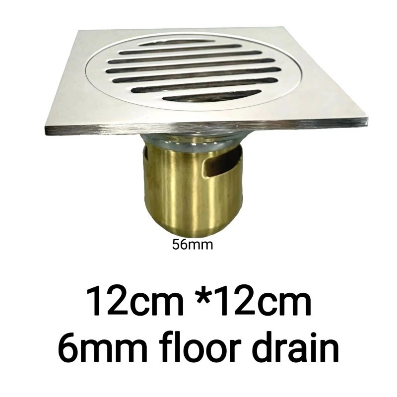 Thoát nước sâu bằng đồng sọc cho phòng tắm