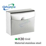쉰자/신즈자 – Logo Custom Thickened Luxury K30 Aluminum Metal Square Car Tissue Box Bracket