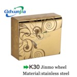 쉰자/신즈자 – Logo Custom Thickened Luxury K30 Aluminum Metal Square Car Tissue Box Bracket