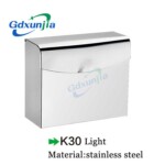 쉰자/신즈자 – Logo Custom Thickened Luxury K30 Aluminum Metal Square Car Tissue Box Bracket