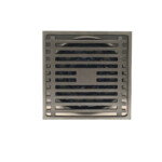 Ống thoát sàn inox dày chống mùi màu xám súng