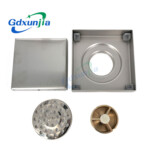 Ống thoát nước sàn inox ẩn, cống thoát sàn bằng gạch men có nhiều màu sắc khác nhau.